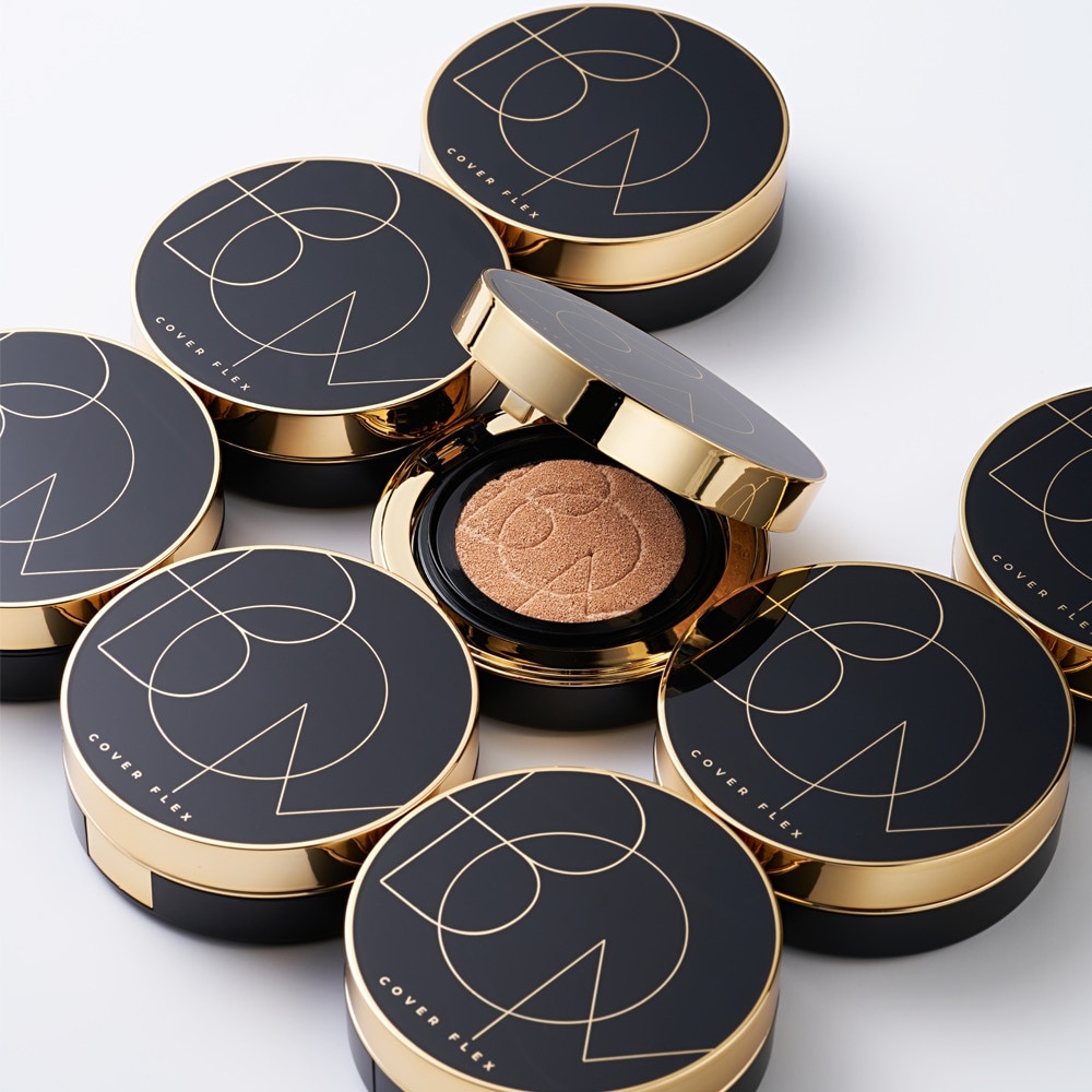 Phấn Nước Đa Năng BOM Che Mọi Khuyết Điểm Cover Flex Cushion SPF50+ 15g .#21N Ivory Màu Trắng Ngà
