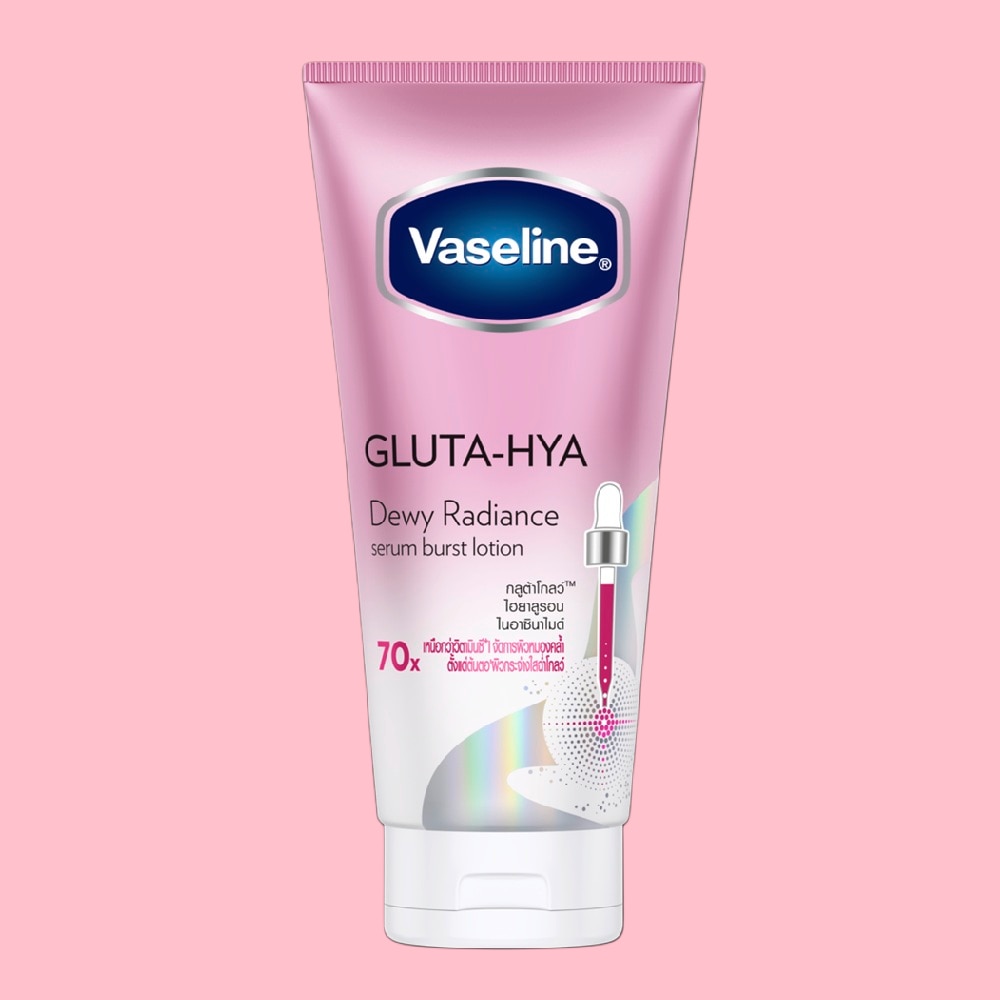 Serum Dưỡng Thể Vaseline Healthy Bright Gluta Hya Burst Lotion Dewy Radiance 300ml image