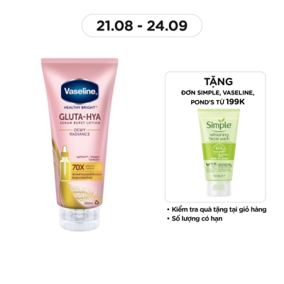 VASELINE Healthy Bright Gluta Hya Dewy Serum 300ml