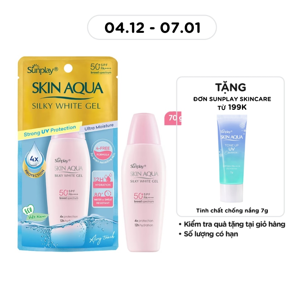 Gel Chống Nắng Sunplay Skin Aqua Dưỡng Da Trắng Mịn 70g