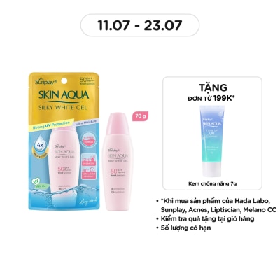 SUNPLAY Skin Aqua Silky White Gel SPF 50+ PA++++ 70g