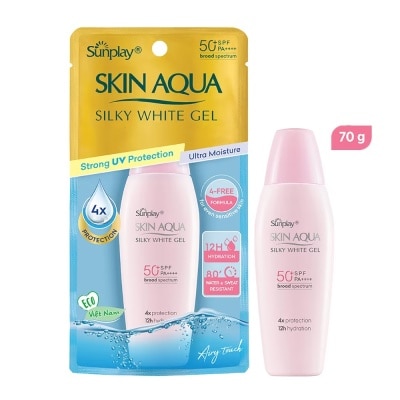 SUNPLAY Gel Chống Nắng Sunplay Skin Aqua Dưỡng Da Trắng Mịn 70g