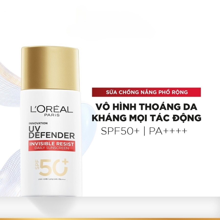 Dưỡng Chất Chống Nắng L'Oreal Paris Uv Defender Serum Protector Invisible Fluid 50ml