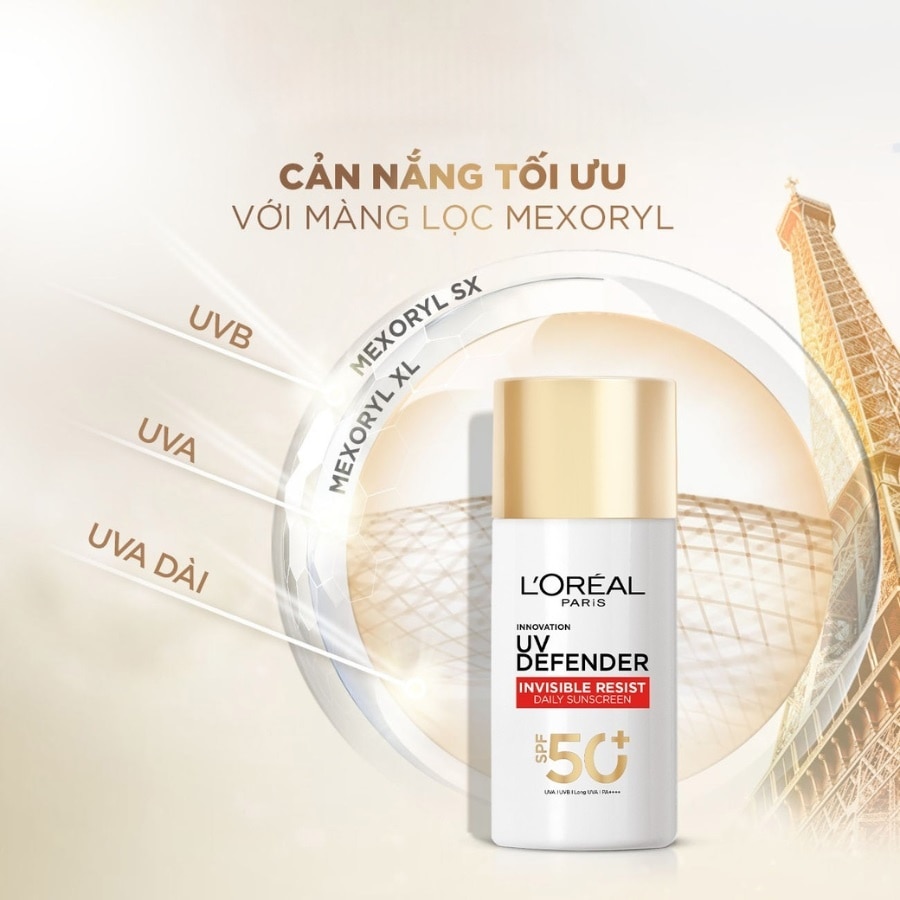 Dưỡng Chất Chống Nắng L'Oreal Paris Uv Defender Serum Protector Invisible Fluid 50ml