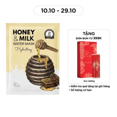 BOM Honey & Milk Hydrating Water Mask 25g