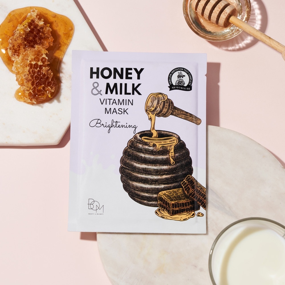 Honey And Milk Brightening Vitamin Mask 25g