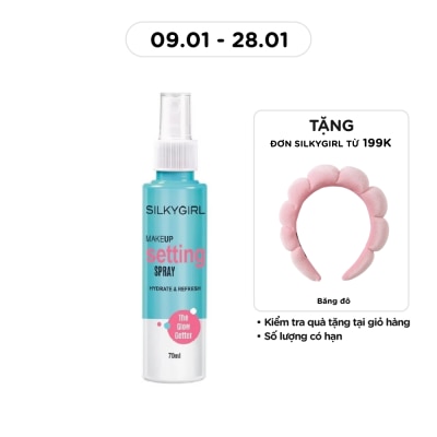 SILKYGIRL Makeup Setting Spray - Hydrate & Refresh 70ml