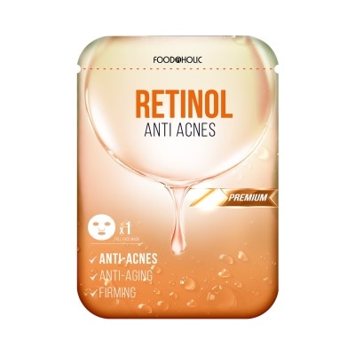 FOODAHOLIC Mặt Nạ Foodaholic Giảm Mụn Kháng Viêm Retinol Anti Acne 23ml image