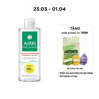 ACNES - Dung Dịch Tẩy Trang Acnes Micellar Water Làm Sạch Dịu Nhẹ 200ml
