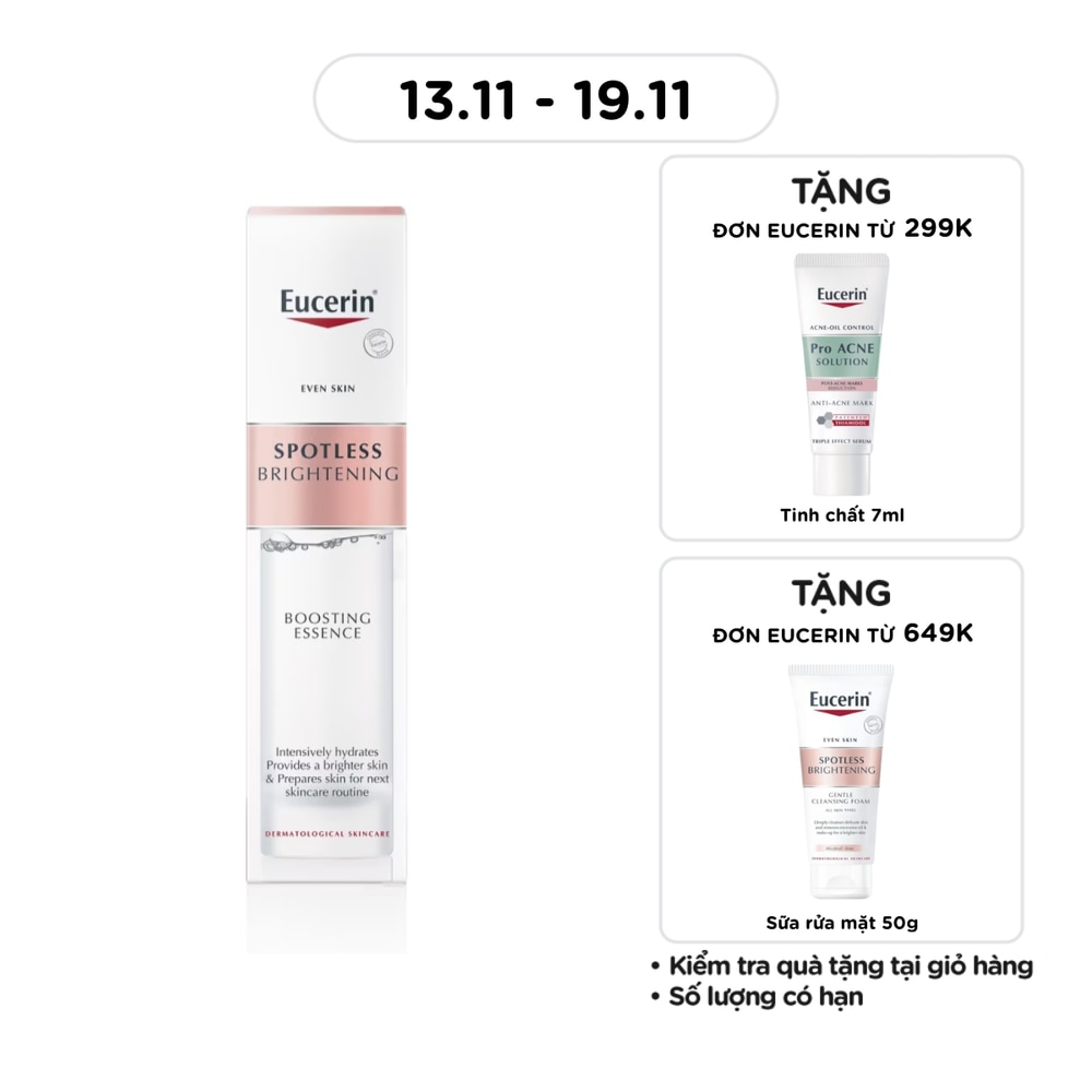 Nước Dưỡng Sáng Da Eucerin Spotless Brightening Boosting Essence 100ml