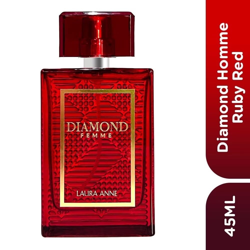 Nước Hoa Nữ Laura Anne Diamond Femme 45ml .# Ruby Red