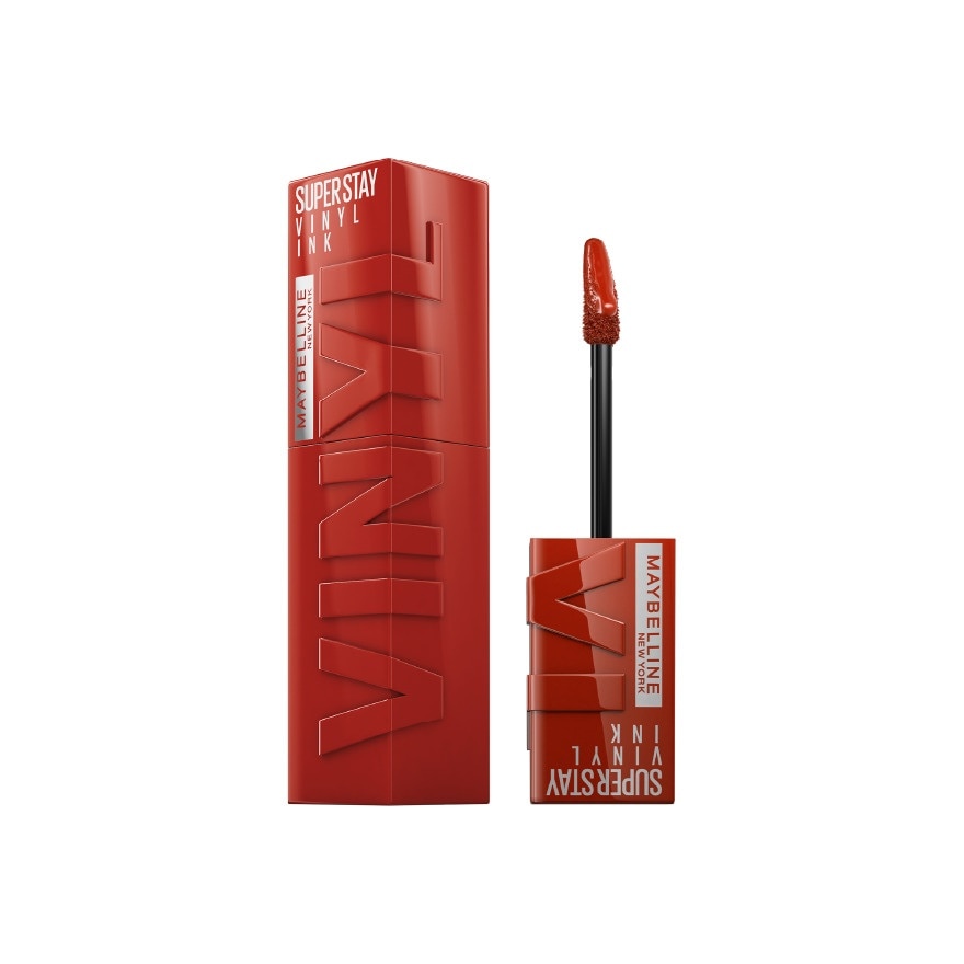 Son Kem Bóng Maybelline Super Stay Vinyl Ink 4.2ml .#61 Risky Gạch Đun