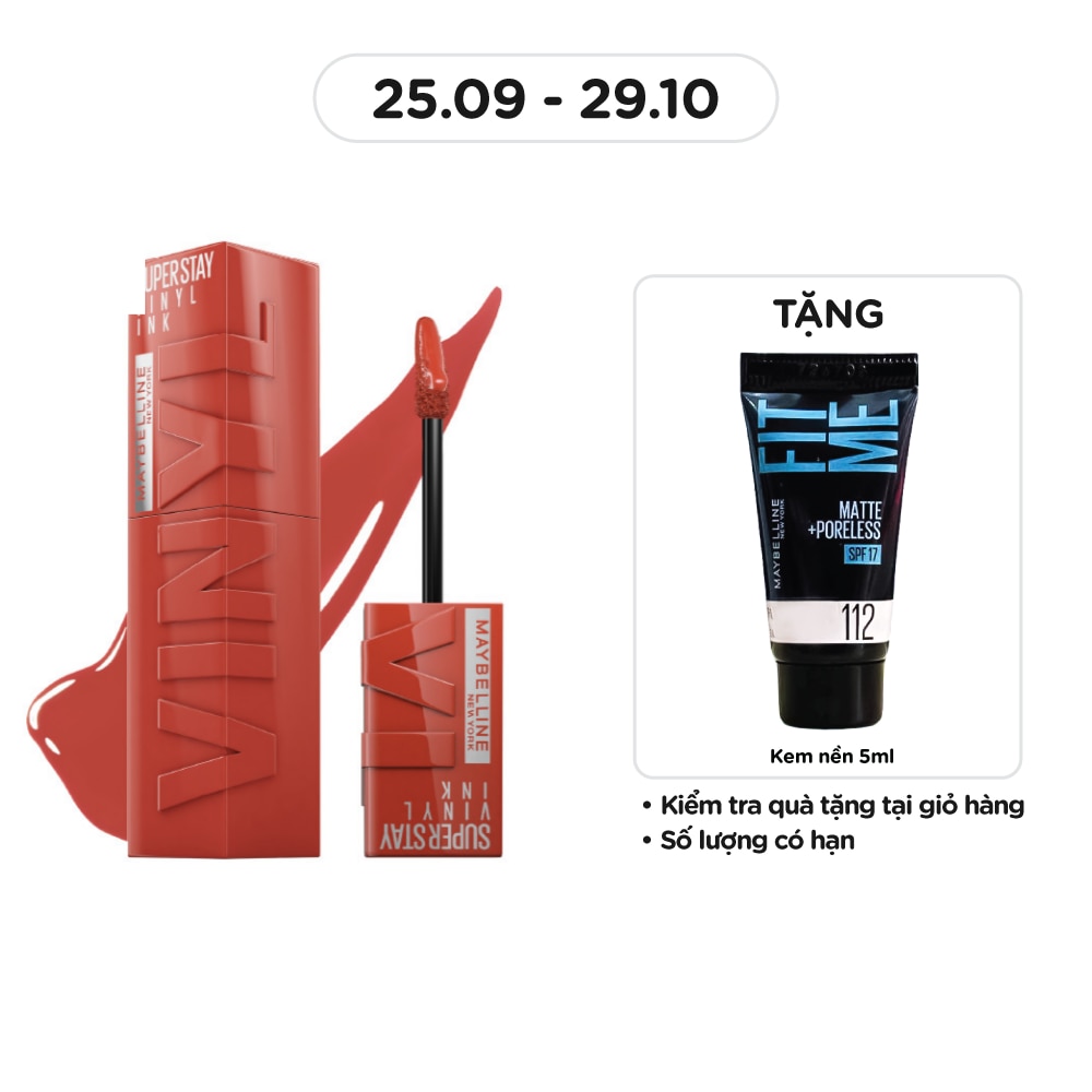 MAYBELLINE NEW YORK Super Stay Vinyl Ink 4.2ml .#125 Keen