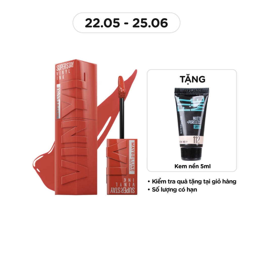 MAYBELLINE NEW YORK Super Stay Vinyl Ink 4.2ml .#125 Keen