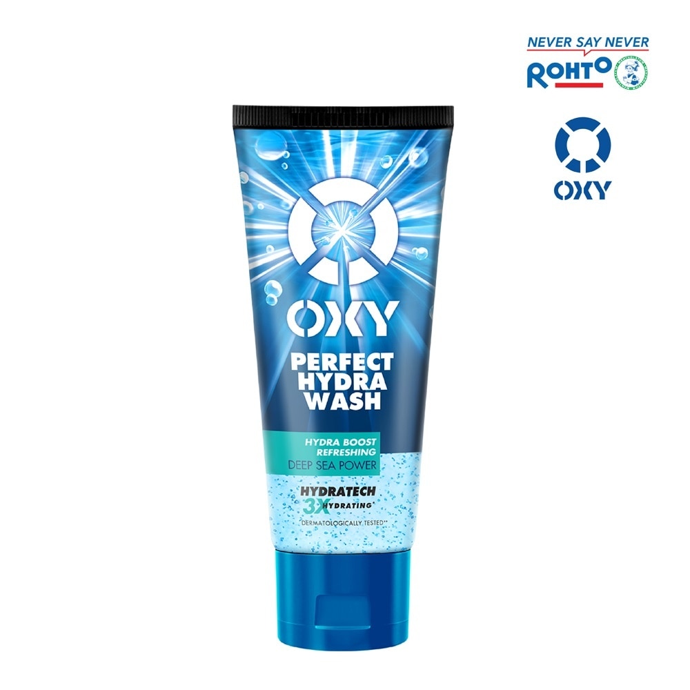 Gel Rửa Mặt Oxy Sạch Sâu Sảng Khoái Cấp Ẩm 3X Perfect Hydra Wash 100g