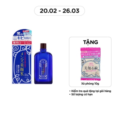 MEISHOKU Nước Cân Bằng Meishoku Bigansui Ngăn Ngừa Mụn Dành Cho Nam 90ml