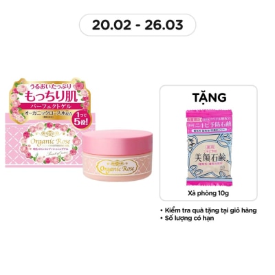 MEISHOKU Gel Dưỡng Da Meishoku Organic Rose Skin Conditioning Gel 90g