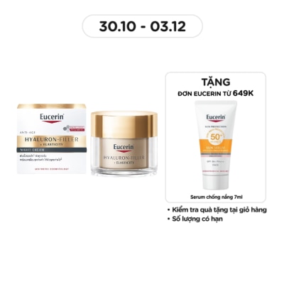 EUCERIN Kem Dưỡng Da Ban Đêm Eucerin Ngăn Ngừa Lão Hóa 50ml