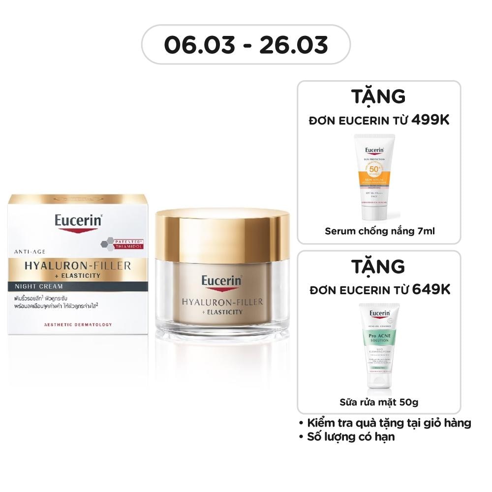 Kem Dưỡng Da Ban Đêm Eucerin Ngăn Ngừa Lão Hóa 50ml