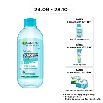 GARNIER Micellar Cleansing Water Salicylic BHA 400ml image