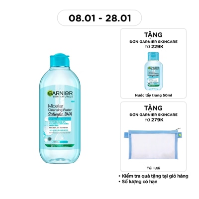 GARNIER Micellar Cleansing Water Salicylic BHA 400ml