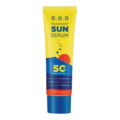 GGG Serum Chống Nắng GGG Quang Phổ Rộng Mỏng Nhẹ Dưỡng Sáng Transparent SPF50+ PA++++ 50ml