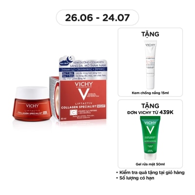 VICHY Laboratoires Liftactiv Collagen Specialist Night 50ml