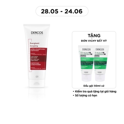 VICHY - Dầu Xả Vichy Dercos Cải Thiện Tóc Gãy Rụng 200ml