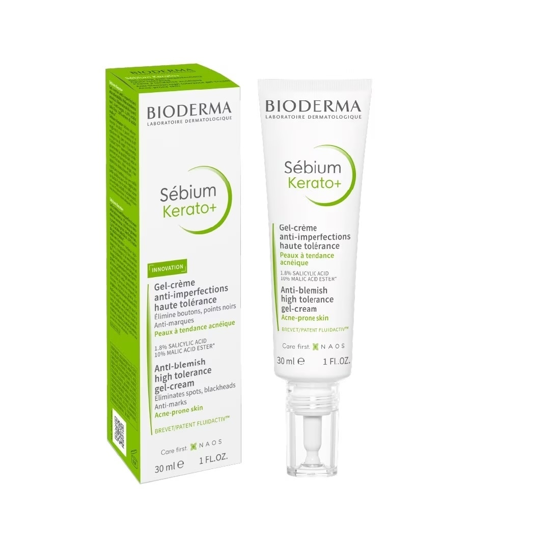 Kem Dưỡng Bioderma Sébium Kerato+ Giảm Mụn Ngừa Thâm Mụn 30ml