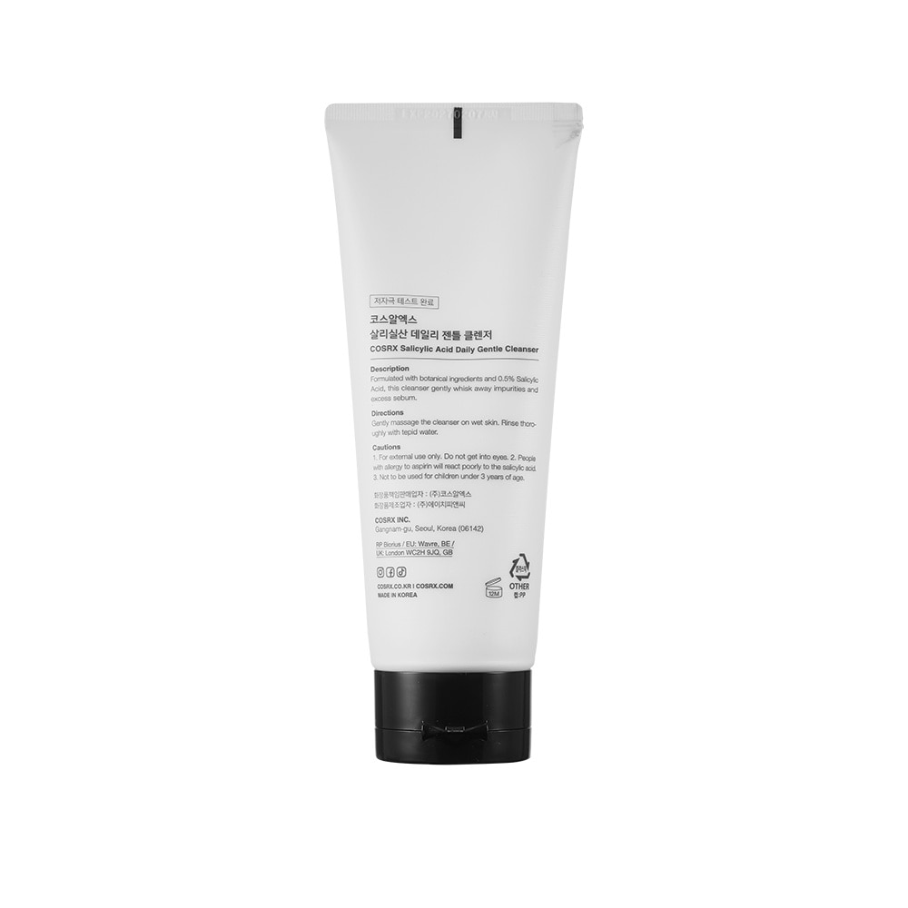 Sữa Rửa Mặt Cosrx Cho Da Mụn Salicylic Acid Daily Gentle Cleanser 150ml
