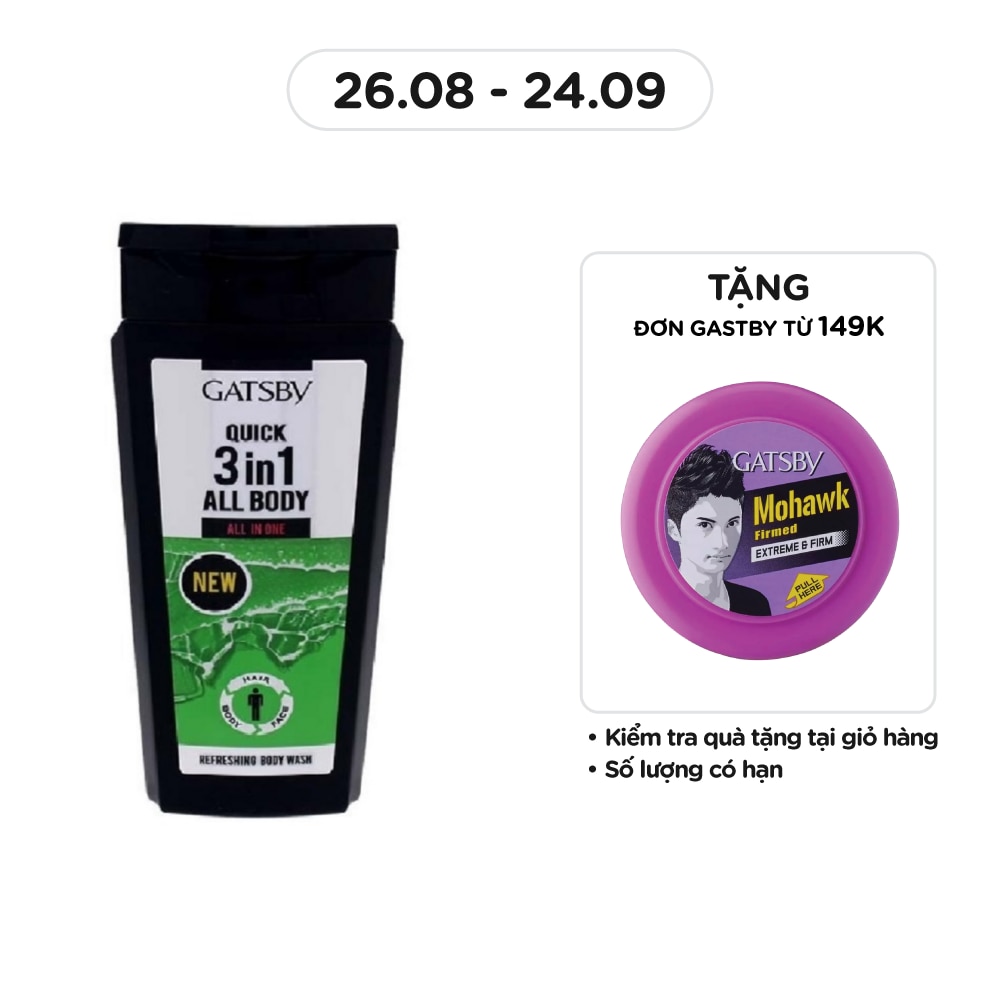 Refreshing Body Wash All In One 250ml