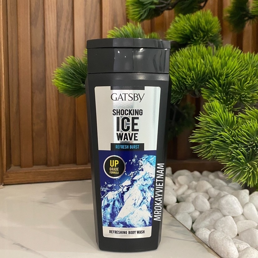 Sữa Tắm Gatsby Cho Nam Shocking Ice Wave 250ml