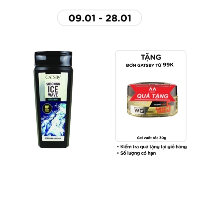GATSBY Sữa Tắm Gatsby Cho Nam Shocking Ice Wave 250ml