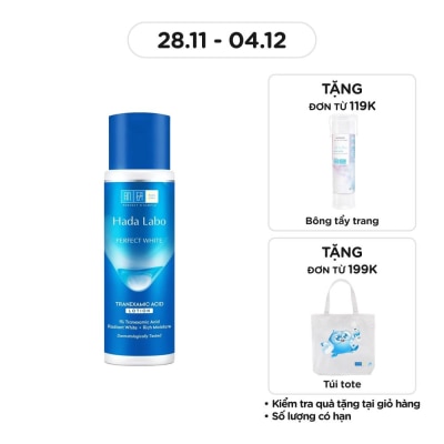 HADA LABO Dung Dịch Dưỡng Trắng Da Hada Labo Perfect White Tranexamic Acid Lotion 170ml