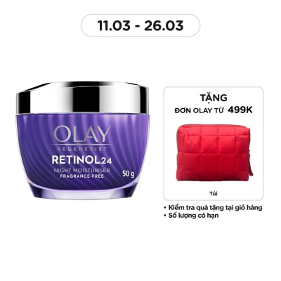 OLAY Regenerist Retinol24 Night Moisturiser 50g