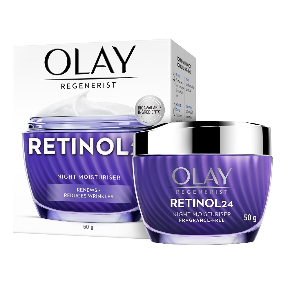 Kem Dưỡng Ban Đêm Olay Regenerist Retinol24 Tái Tạo Da Night Moisturiser 50g