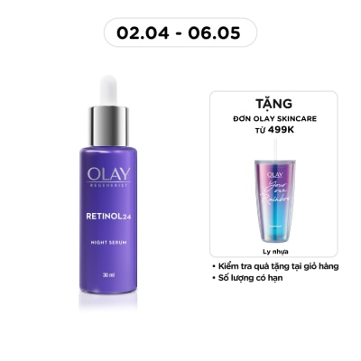 OLAY - Tinh Chất Dưỡng Ban Đêm Olay Regenerist Retinol24 Tái Tạo Da Night Serum 30ml