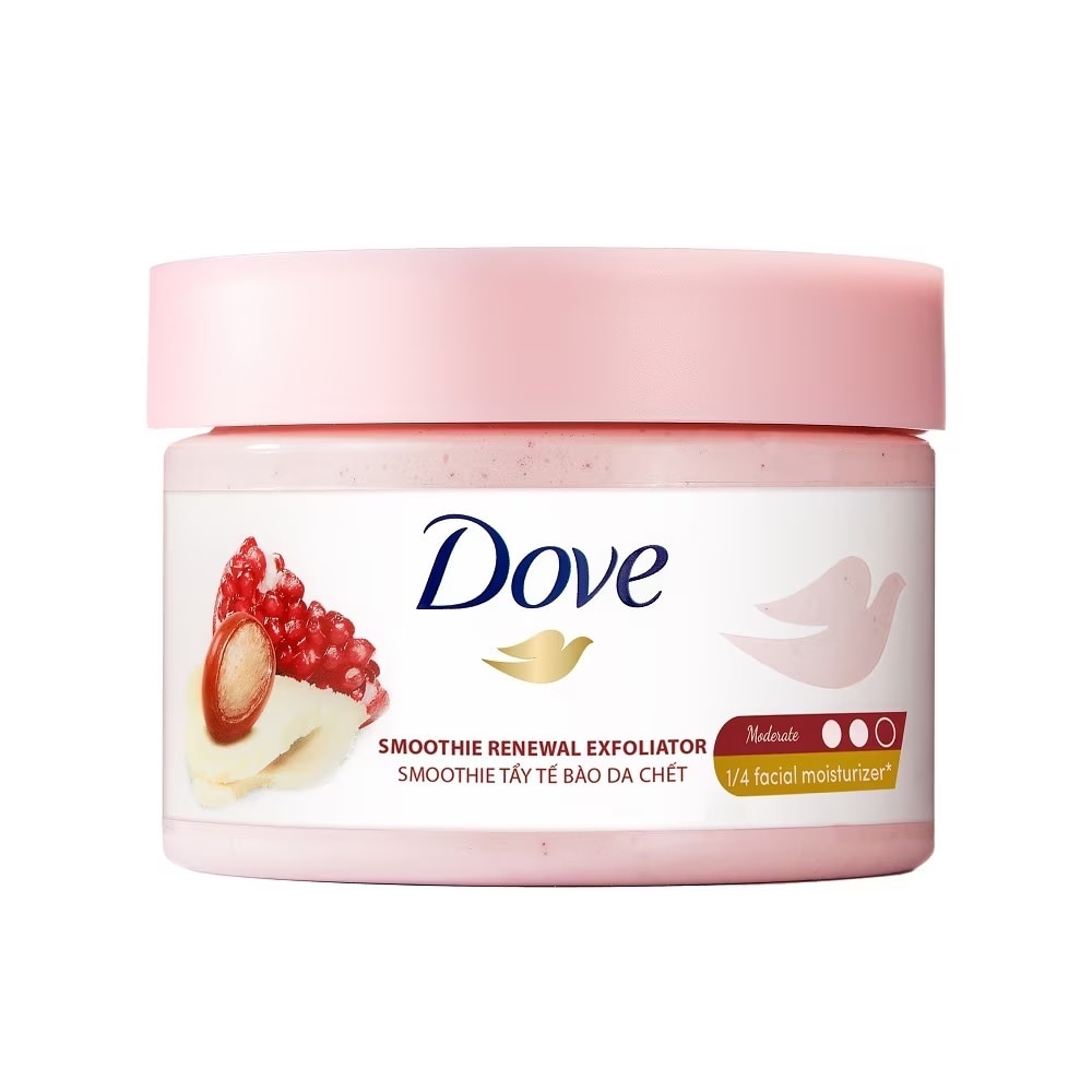 Tẩy Tế Bào Chết Dưỡng Ẩm Toàn Thân Dove Hương Lựu Đỏ 298g