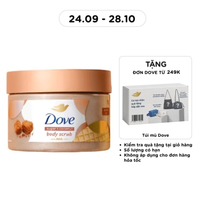DOVE Body Scrub Sugar & Coconut Fragrance 280g image
