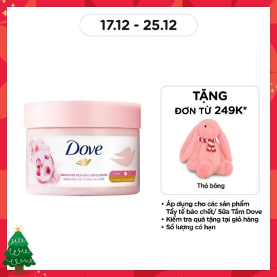 DOVE Tẩy Tế Bào Chết Dưỡng Ẩm Toàn Thân Dove Hương Hoa Anh Đào 298g