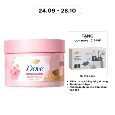 DOVE Body Scrub Sakura Fragrance 280g image