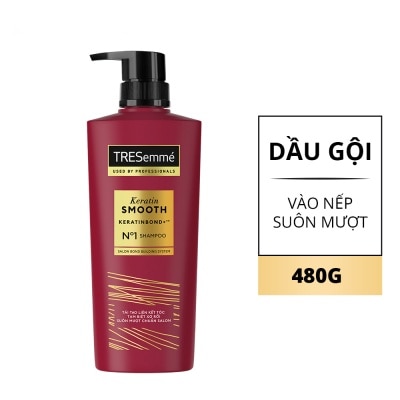 TRESEMME - Dầu Gội Tresemme Vào Nếp Mượt Mà Keratin Smooth 480g