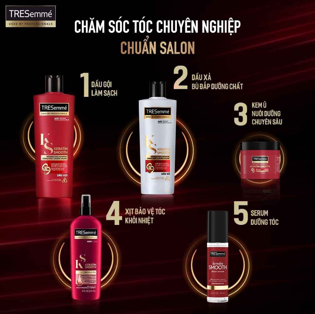 Dầu Xả Tresemme Ngăn Rụng Tóc Salon Rebond 480g