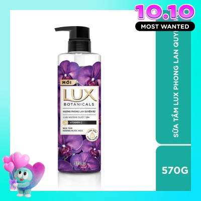 LUX Sữa Tắm Lux Botanicals Hương Phong Lan Quyến Rũ 570g (562ml) image