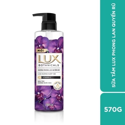 LUX Sữa Tắm Lux Botanicals Hương Phong Lan Quyến Rũ 570g (562ml)