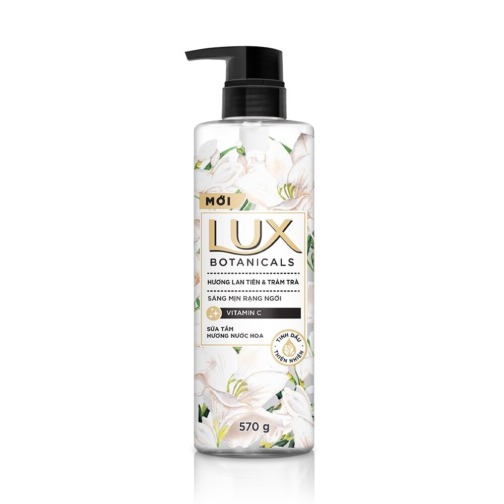 Sữa Tắm Lux Botanicals Hương Lan Tiên & Tràm Trà 570g (562ml)