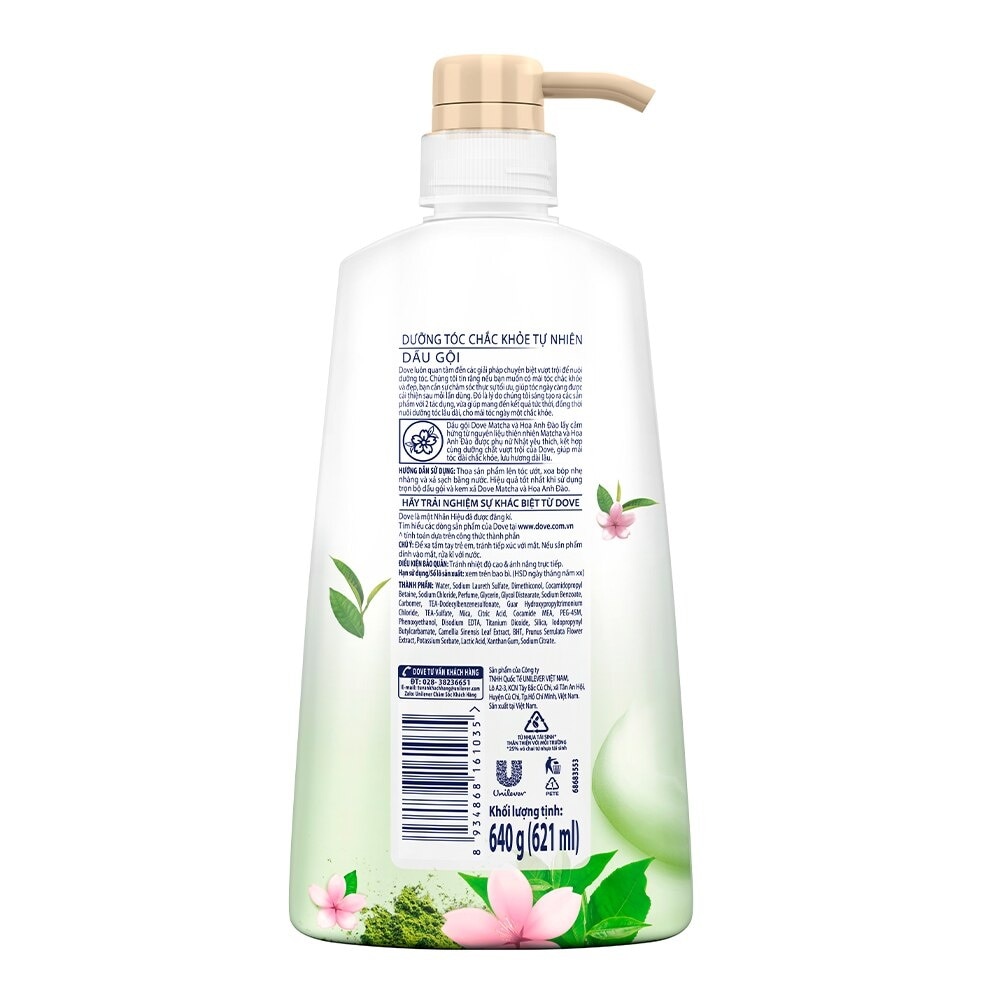 Matcha and Cherry Blossom Shampoo 640g (621ml)