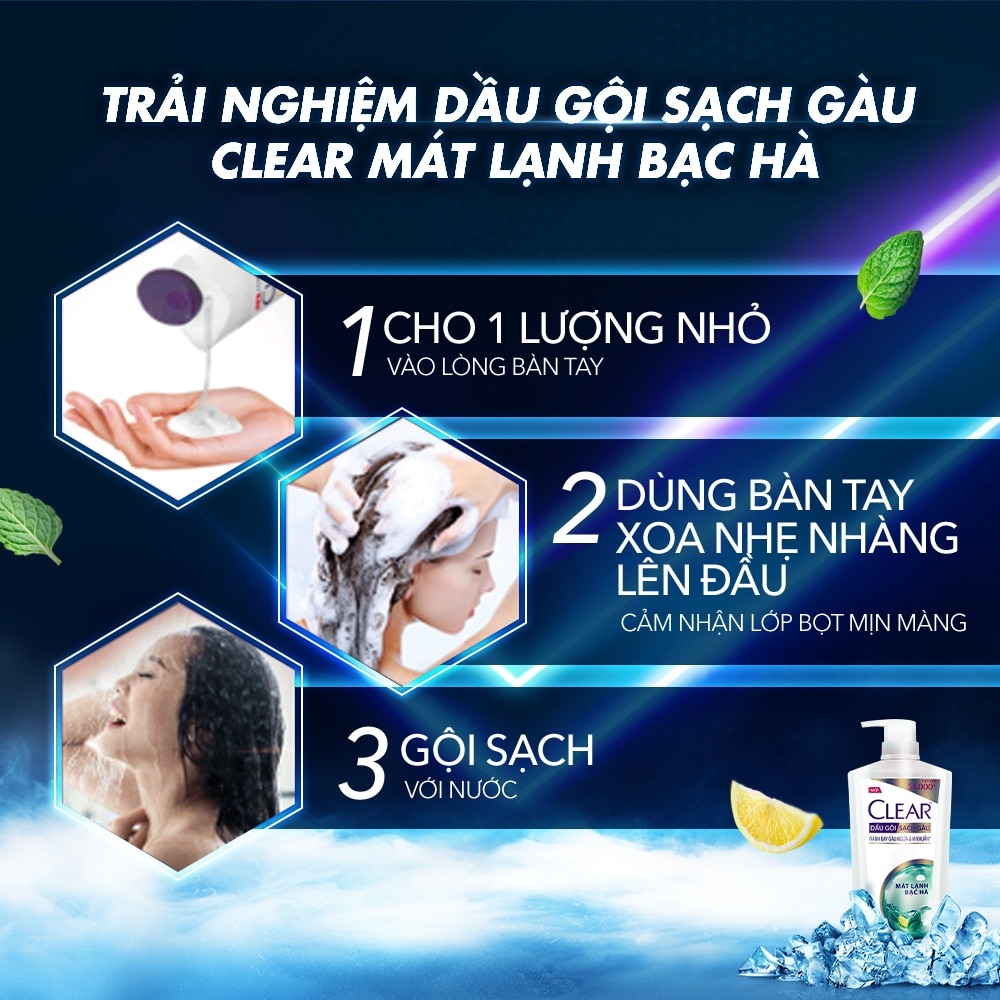 Peppermint Cool Shampoo 630g (612ml) image