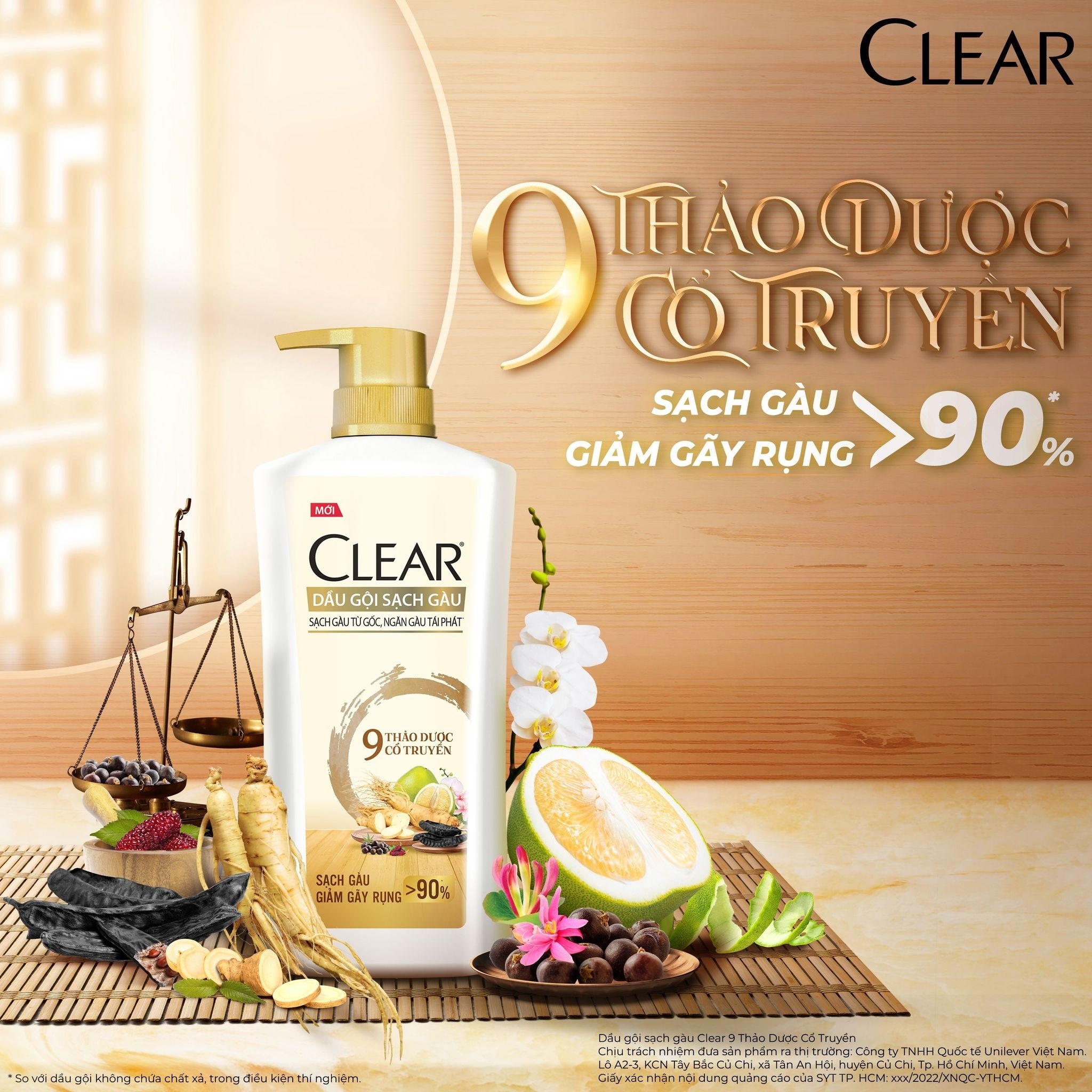 9 Traditional Herbal Shampoo 630g (612ml)