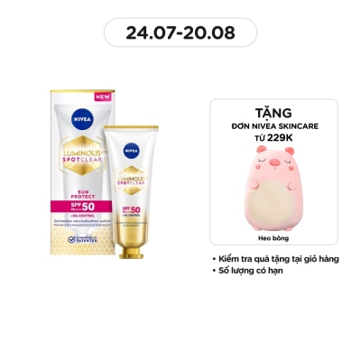 NIVEA Luminous 630 Spotclear Sun Protect SPF50 PA+++ 40ml